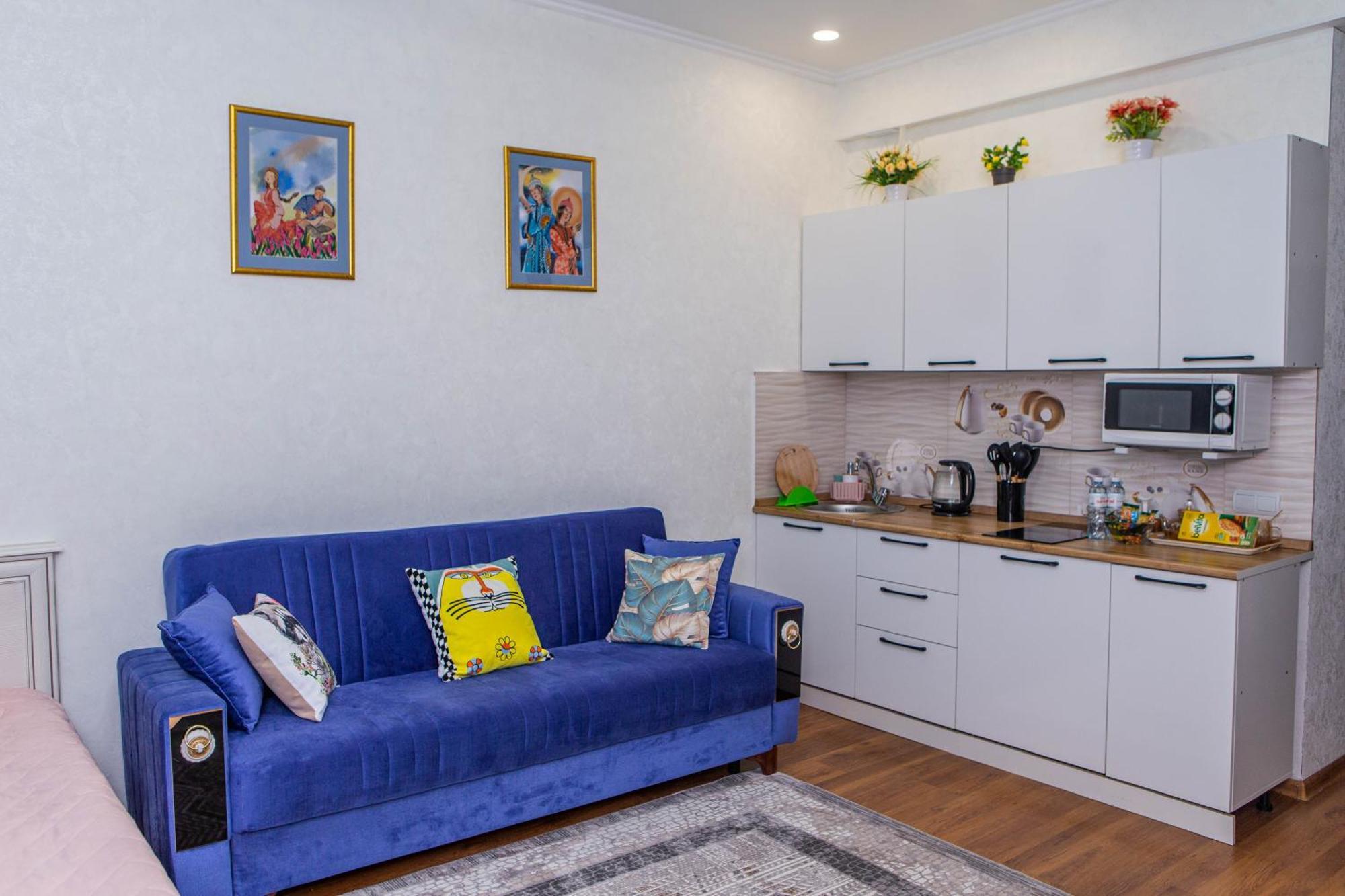 Студия В Центре Города, В «Золотом Квадрате» Almaty Extérieur photo